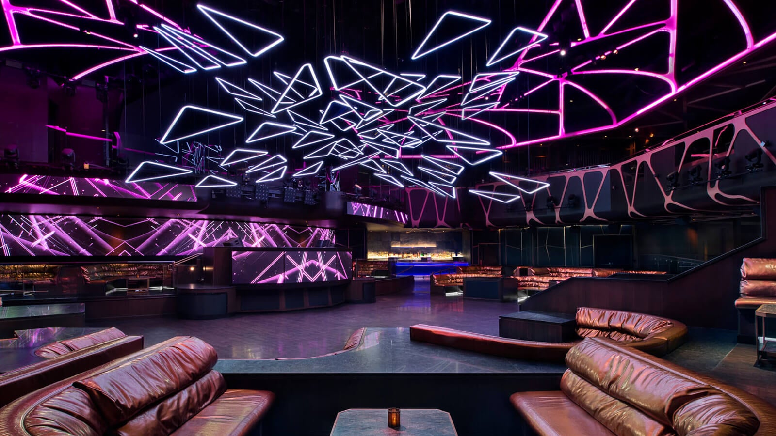Dance Floor at Hakkasan Nightclub