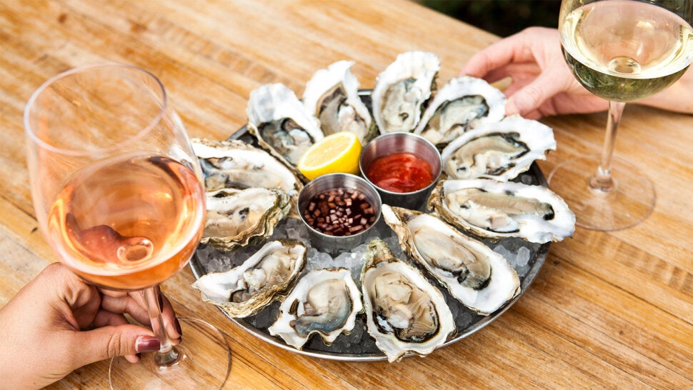 Oysters and Wine
