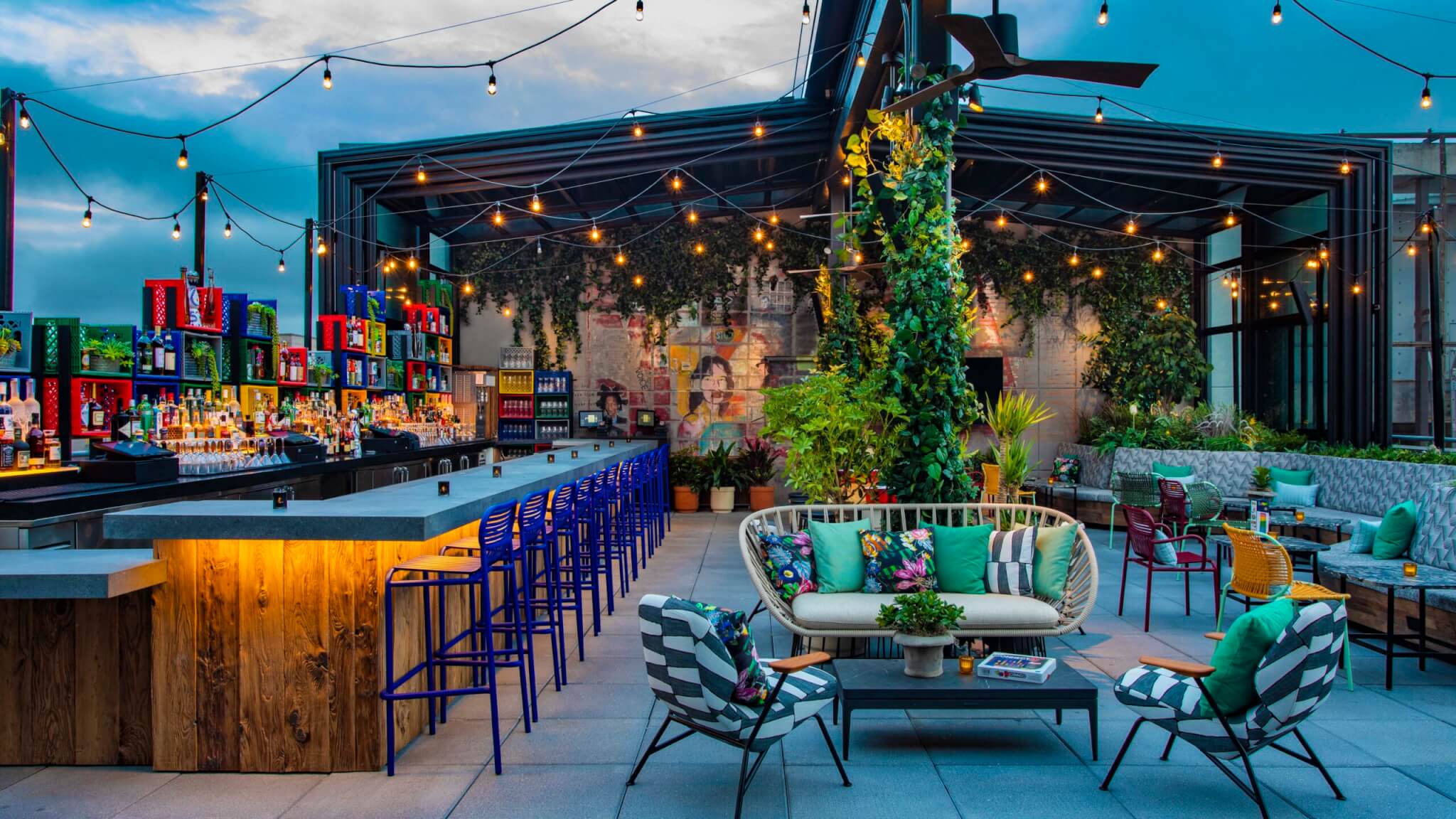 ready rooftop happy hour in the east village