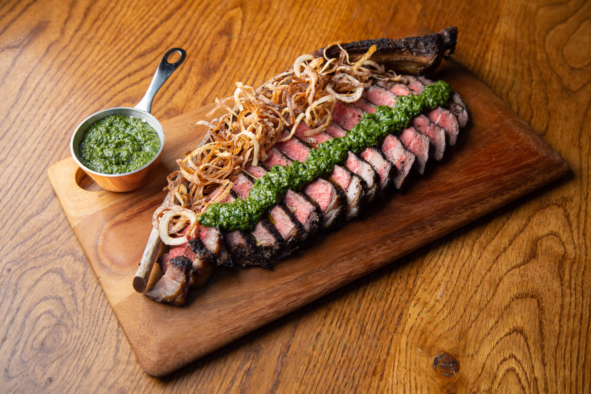dry aged tomahawk steak
