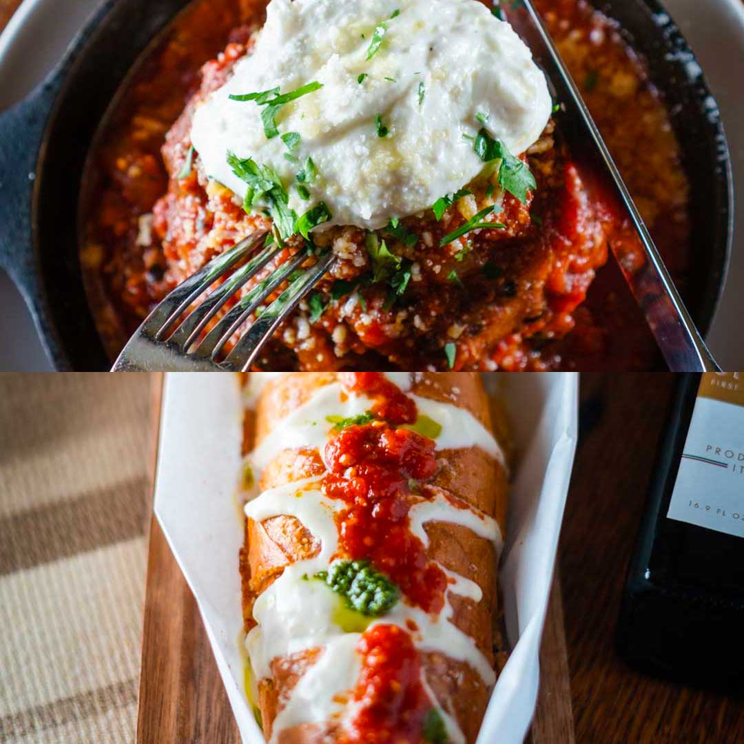 Meatball + Garlic Bread
