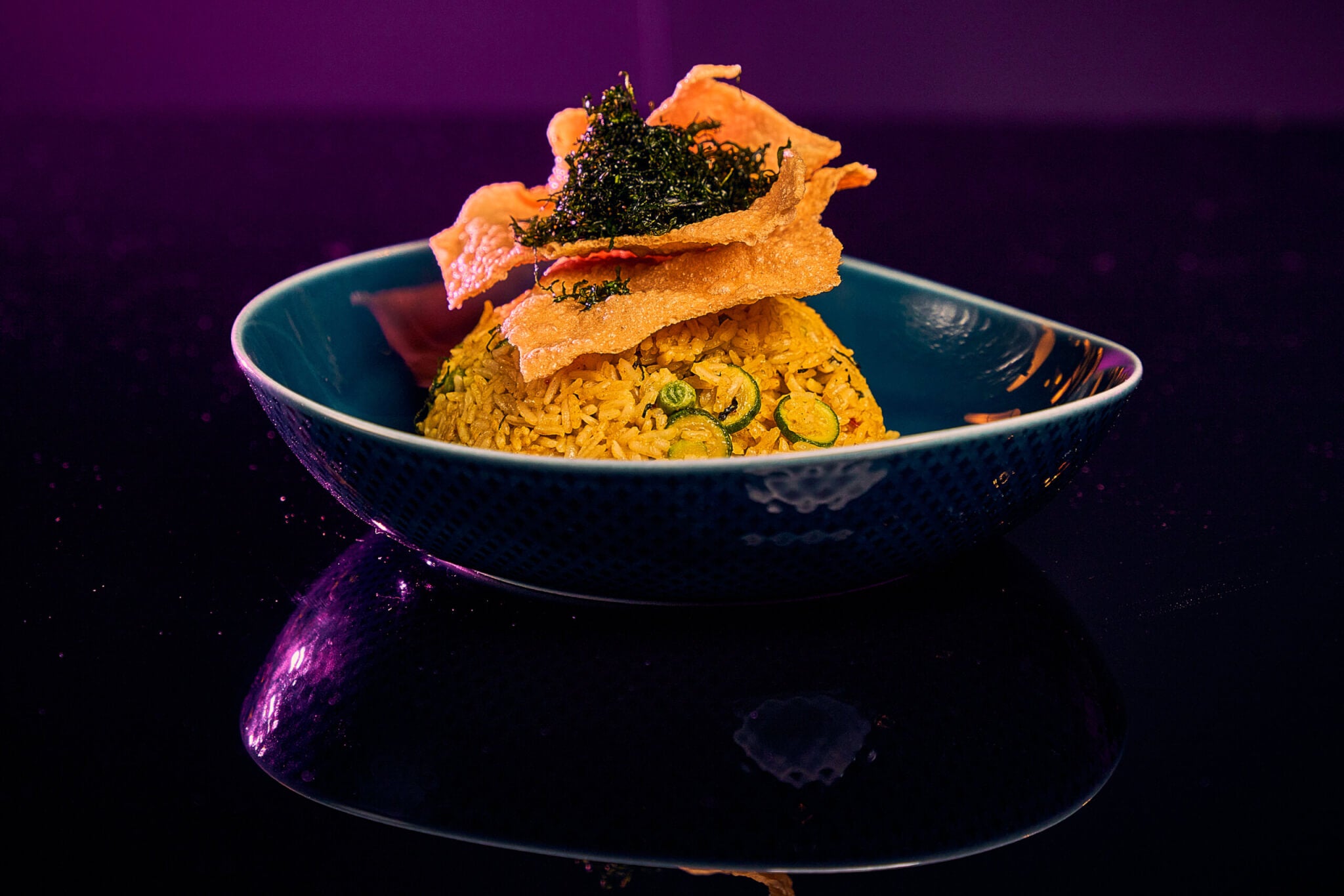 Singaporean Vegetable Fried Rice