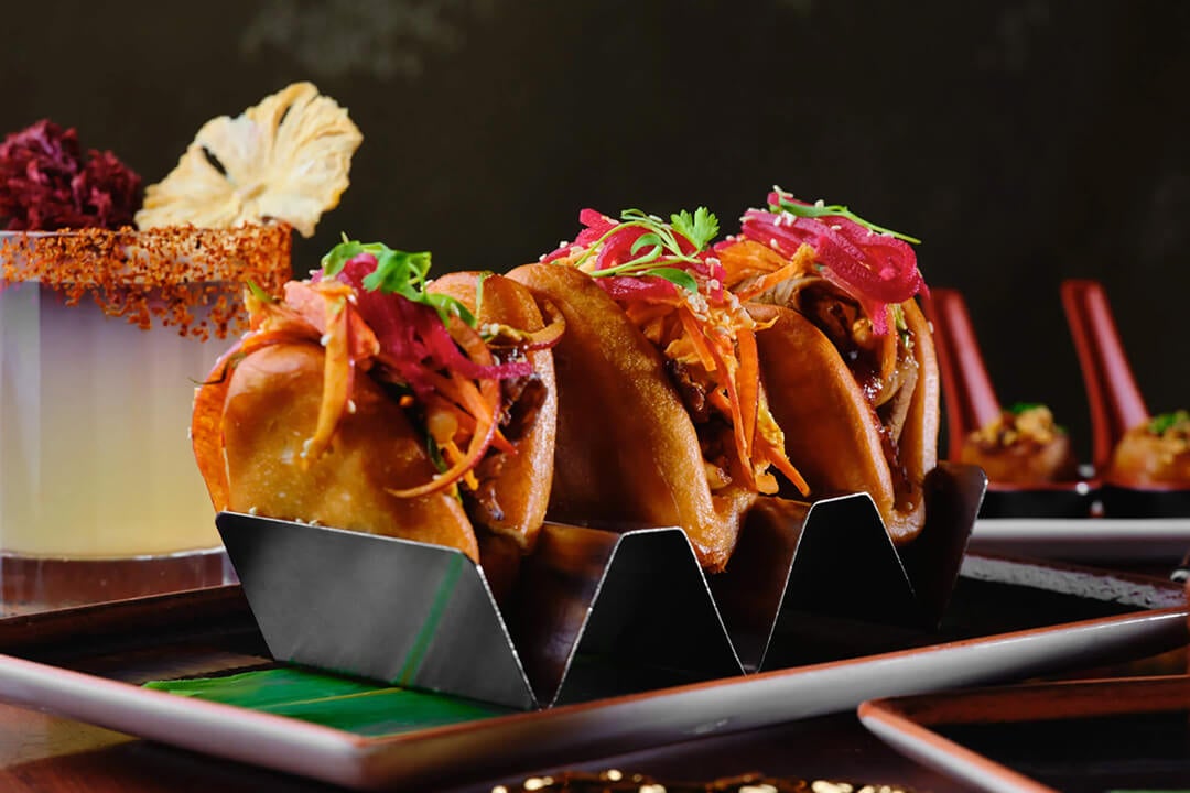 Beauty & Essex Las Vegas Brisket Bao Bun